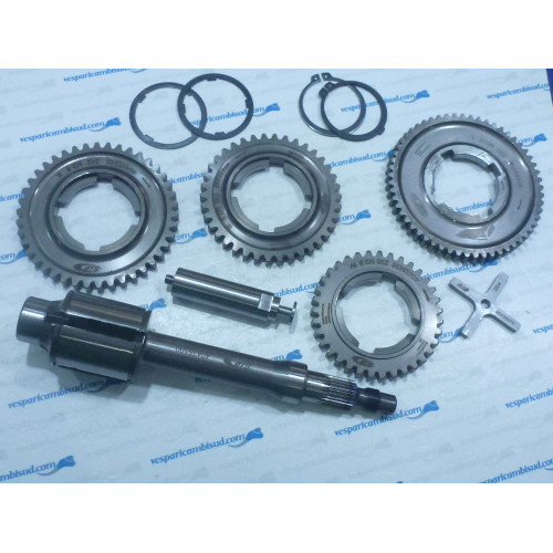 KIT CAMBIO 57-42-38-35 denti SIP PX 125-150-200