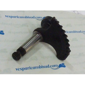 Settore leva messa in moto perno millerighe,vespa 125-150
