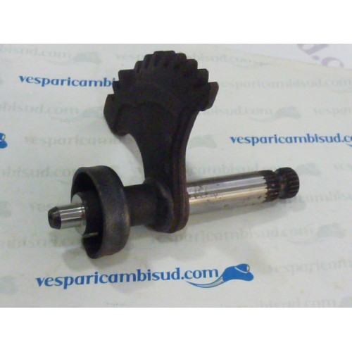 Settore leva messa in moto perno millerighe,vespa 125-150