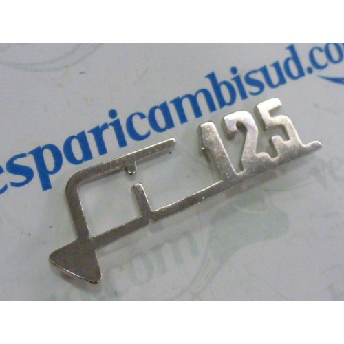 TARGHETTA LI 125 ANTERIORE
