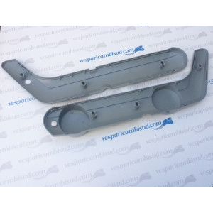 COPPIA FIANCATINE COLORE GRIGIO PER PIAGGIO CIAO SC CON VARIATORE