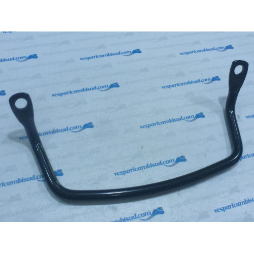 Maniglia sella anteriore,larga cm 21 colore verde scuro,per vespa 125.