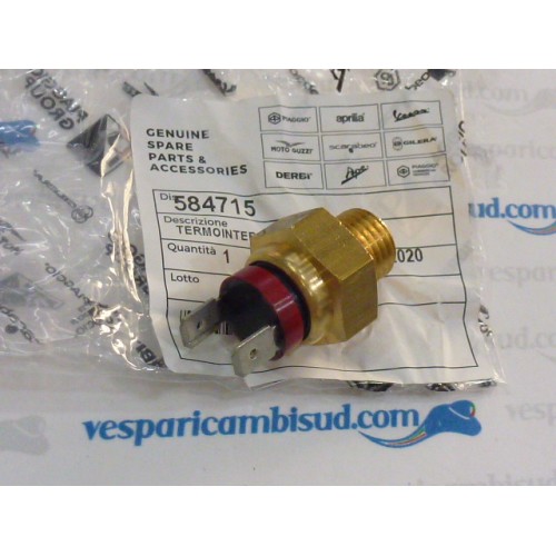 TERMOINTERRUTTORE RADIATORE ORIGINALE PIAGGIO COD.584715