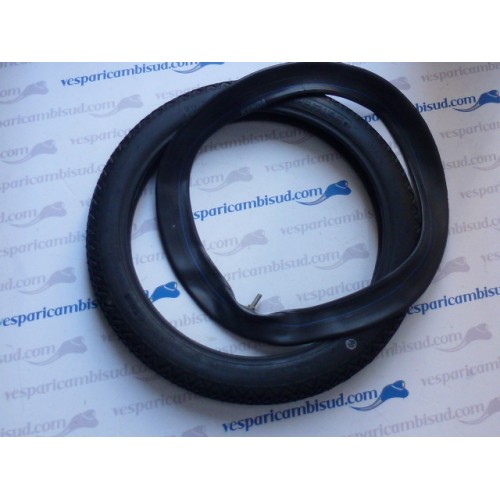 COPERTONE + CAMERA KENDA GOMMA 2 1/2 16 PER PIAGGIO BRAVO SI