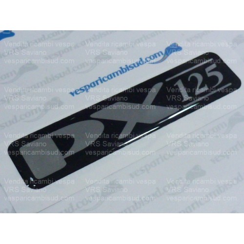 Targhetta "PX125",cofano per Vespa PX 125 E '98
