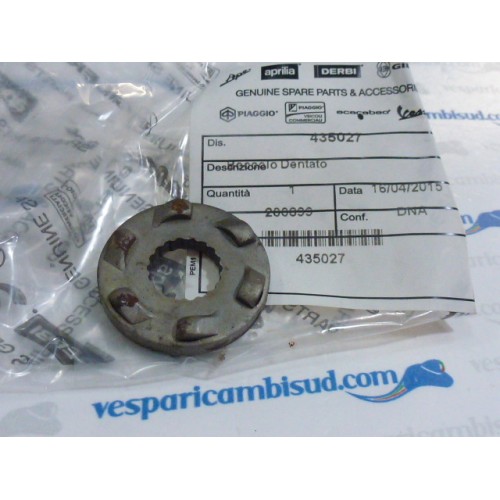 BOCCOLO DENTATO MESSA IN MOTO RICAMBIO ORIGINALE PIAGGIO