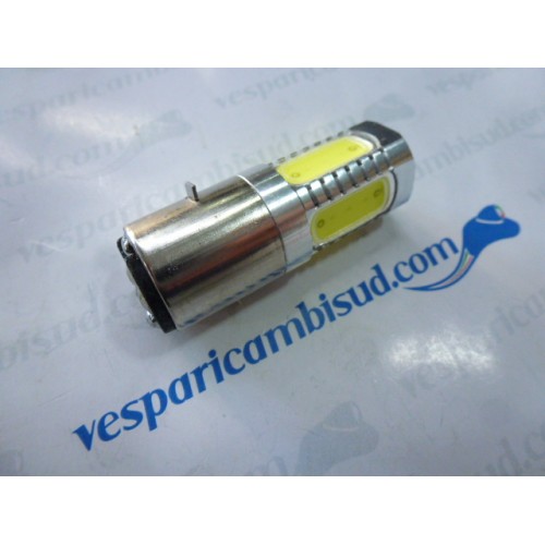 LAMPADINA LED BA20D 480 LM 12V BIANCA PER FARO ANTERIORE