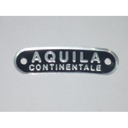 TARGHETTA AQUILA CONTINENTALE 