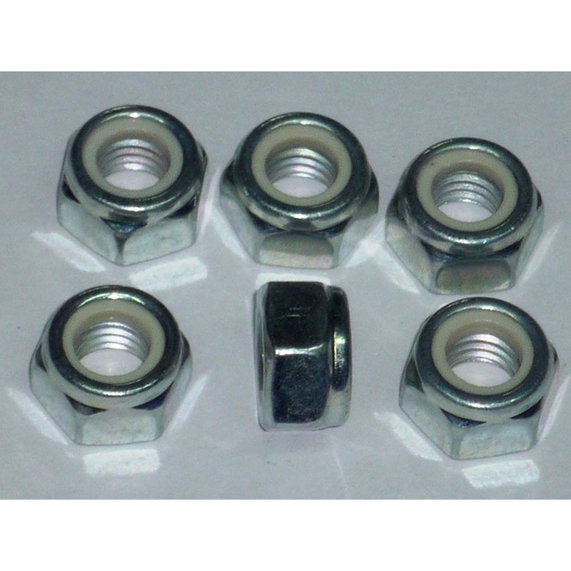 KIT DI 6 DADI m8 AUTOBLOCCANTI KIT DI 6 DADI m8 AUTOBLOCCANTI