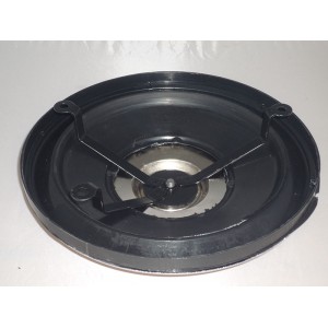 Borchia calotta in nero per ruota diametro 3.00 x 10 - 3,50 x 10,vespa - ape