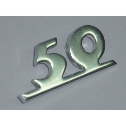 TARGHETTA ANTERIORE 50