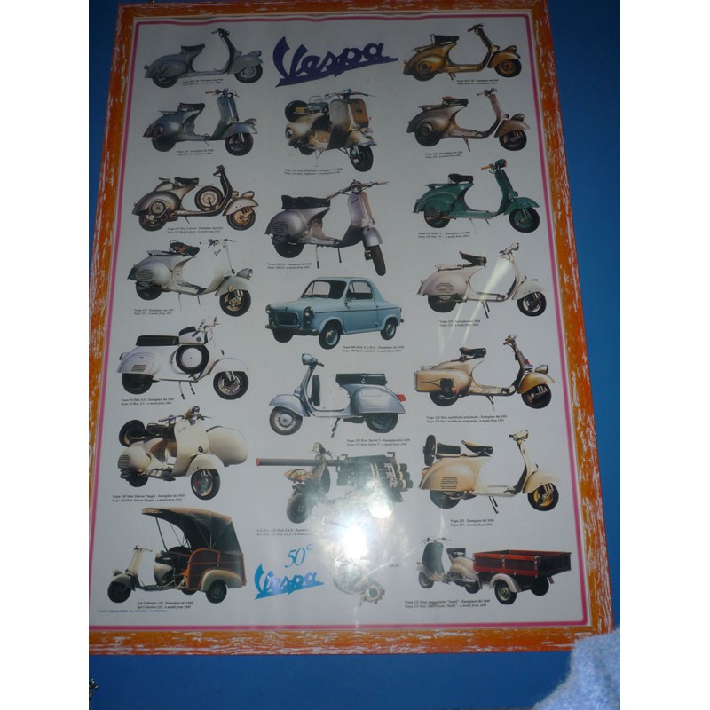 POSTER VESPA 98X67 POSTER VESPA 98X67