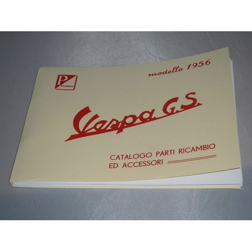 CATALOGO PARTI RICAMBI GS 1956