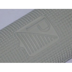 Coppia manopole grigio per manubrio con tubi mm 22,per Vespa e ape originali Coppia manopole grigio per manubrio con tubi mm 22,per Vespa e ape originali