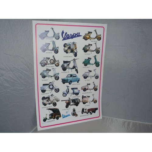 POSTER VESPA 48X33