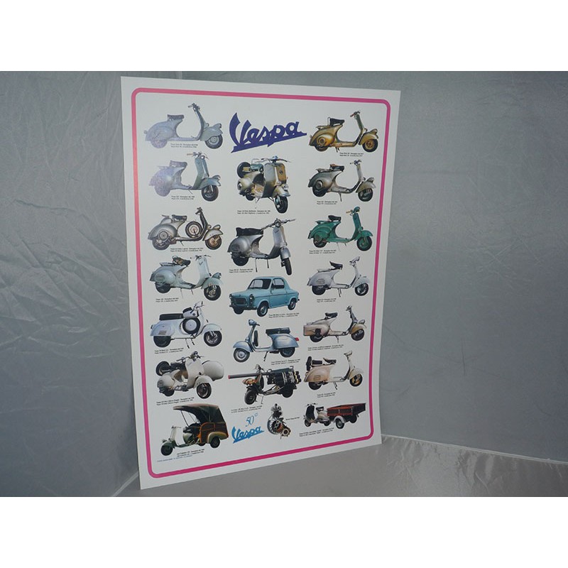 POSTER VESPA 48X33 POSTER VESPA 48X33