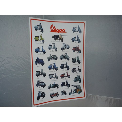 POSTER VESPA 48X33