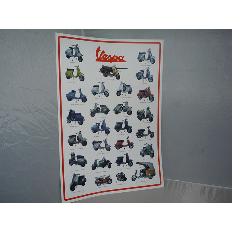 POSTER VESPA 48X33 POSTER VESPA 48X33