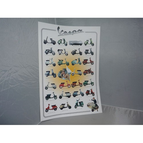 POSTER VESPA 48X33