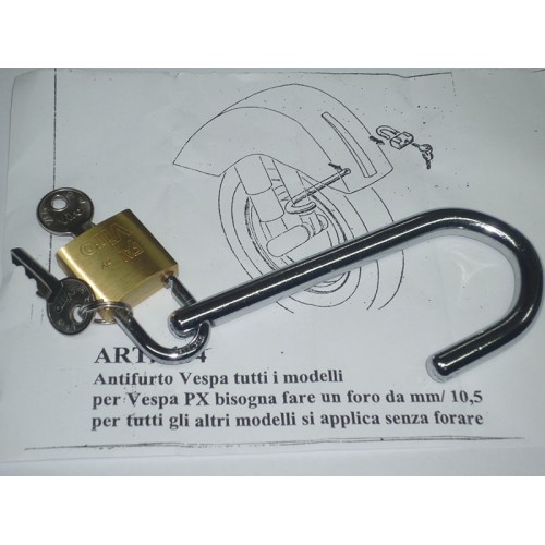 ANTIFURTO BLOCCO RUOTA 