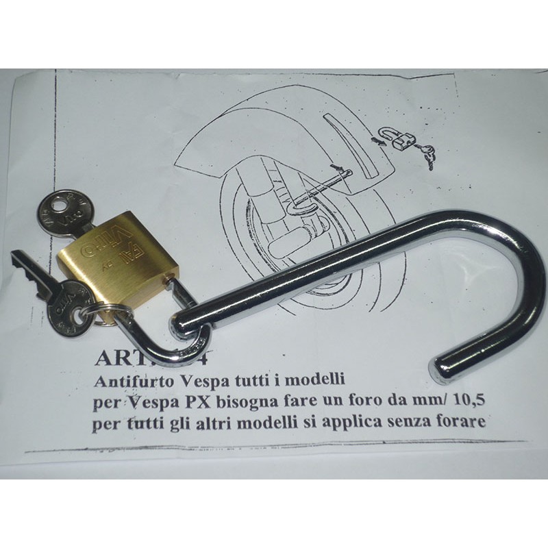 ANTIFURTO BLOCCO RUOTA ANTIFURTO BLOCCO RUOTA