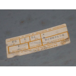 COFANO DX SENZA LAMPEGGIATORE ORIGINALE NOS