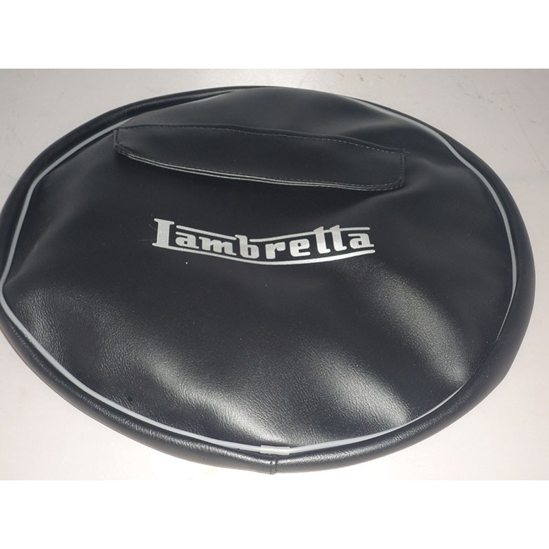 COPRIRUOTA LAMBRETTA DA 10 NERO "ESAURITO" COPRIRUOTA LAMBRETTA DA 10 NERO "ESAURITO"