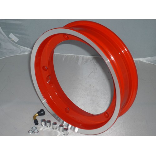 CERCHIO RUOTA IN LEGA ALLUMINIO/SILICIO TUBELESS 3,50X10
