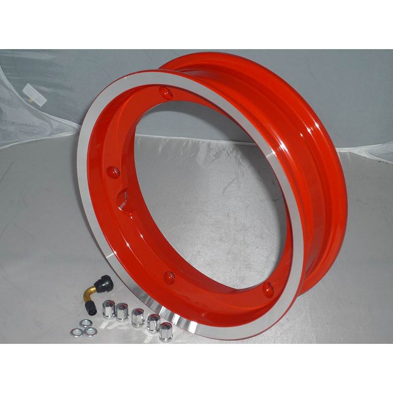 CERCHIO RUOTA IN LEGA ALLUMINIO/SILICIO TUBELESS 3,50X10 CERCHIO RUOTA IN LEGA ALLUMINIO/SILICIO TUBELESS 3,50X10