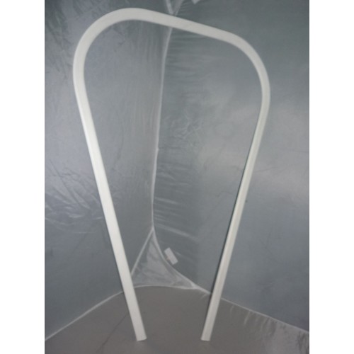BORDO SCUDO BIANCO IN PLASTICA