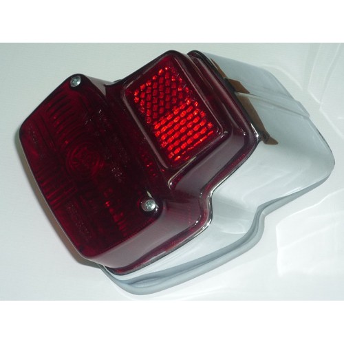 FANALE POSTERIORE COMPLETO IN PLASTICA CROMATO