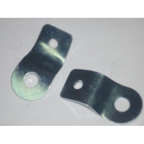 Kit 2 mollette brunite,fissaggio serbatoio,vespa 125 1949 54
