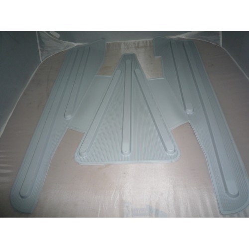 Tappeto in gomma,della pedana di colore grigio,vespa vl3t - vb1t.