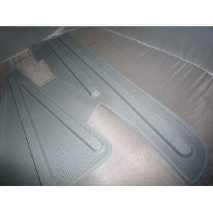 Tappeto in gomma,della pedana di colore grigio,vespa vl3t - vb1t. Tappeto in gomma,della pedana di colore grigio,vespa vl3t - vb1t.