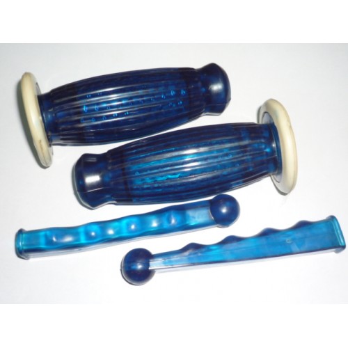 COPPIA MANOPOLE +COPRILEVE BLU FORO 22