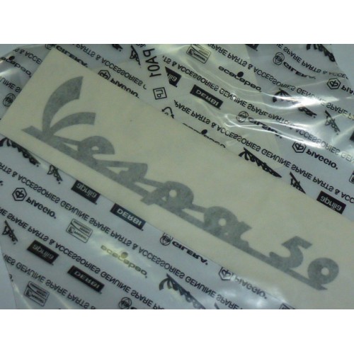 TARGHETTA ANTERIORE ORIGINALE VESPA 50 1 SERIE