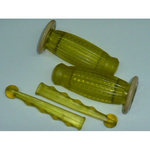 COPPIA MANOPOLE +COPRILEVE GIALLE FORO 22