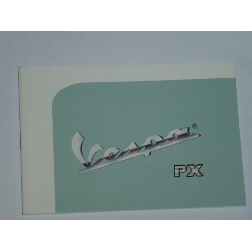 USO E MANUTENZIONE VESPA PX MODELLO 2001