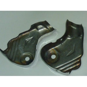 COPPIA FREGI CROMATI FORCELLA ANTERIORE LAMBRETTA COPPIA FREGI CROMATI FORCELLA ANTERIORE LAMBRETTA