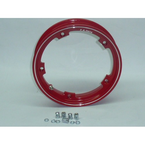CERCHIO TUBELESS 2.10X10 ROSSO