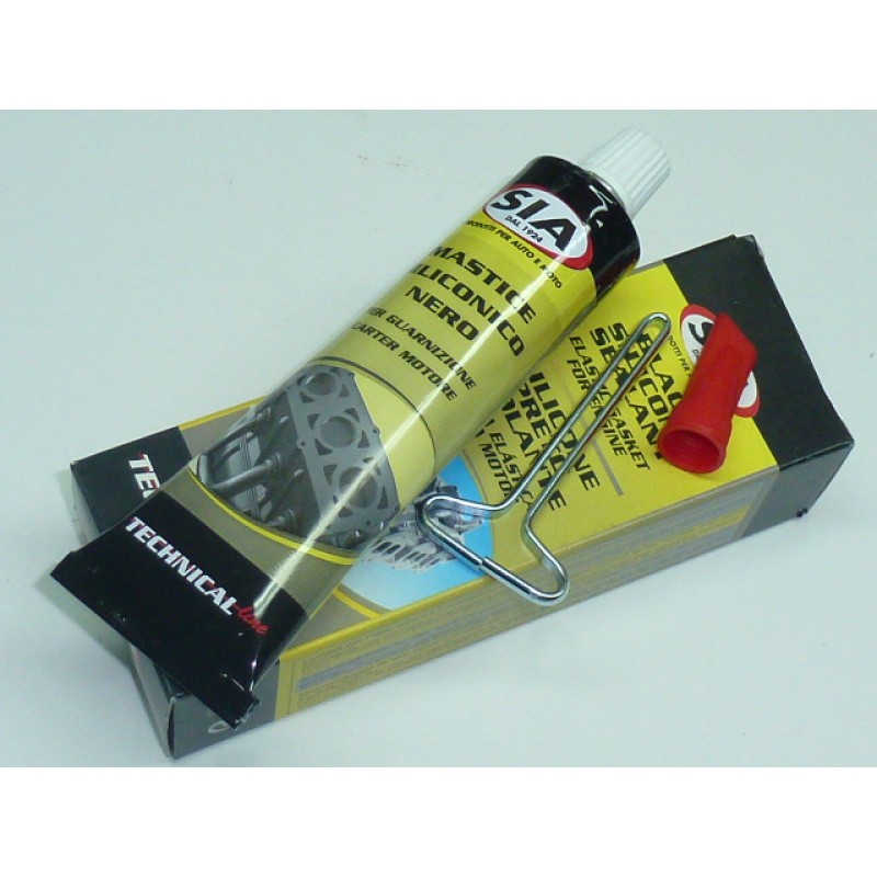 MASTICE AL SILICONE ERMETICO LIQUIDO ALTA TEMPERATURA 75ML MASTICE AL SILICONE ERMETICO LIQUIDO ALTA TEMPERATURA 75ML