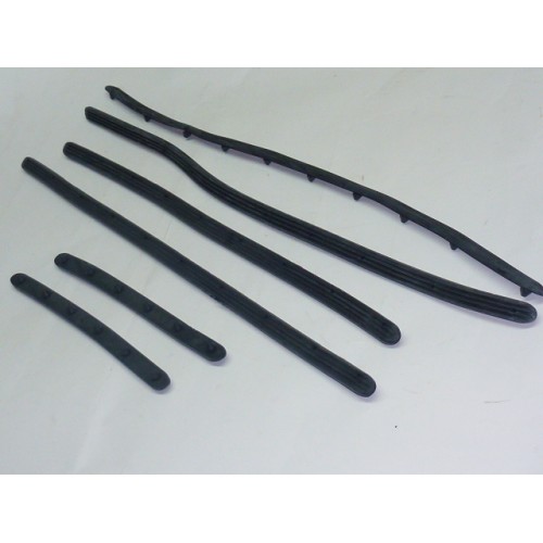 Kit 6 listelli gomma pavimento vespa 50 n - r V5A1T 700001>938761