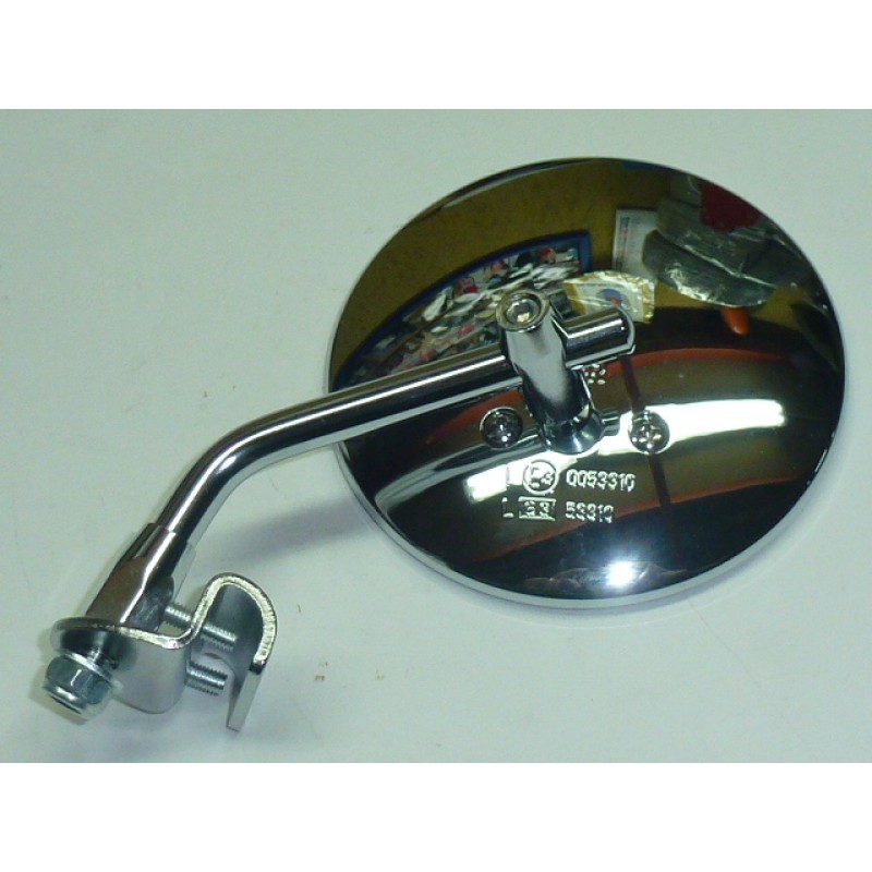 SPECCHIETTO CROMATO ALLO SCUDO REGOLABILE SX-DX SPECCHIETTO CROMATO ALLO SCUDO REGOLABILE SX-DX
