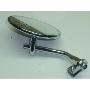 SPECCHIETTO CROMATO ALLO SCUDO REGOLABILE SX-DX SPECCHIETTO CROMATO ALLO SCUDO REGOLABILE SX-DX