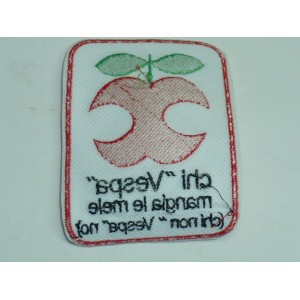 PATCH CHI VESPA MANGIA LE MELE
