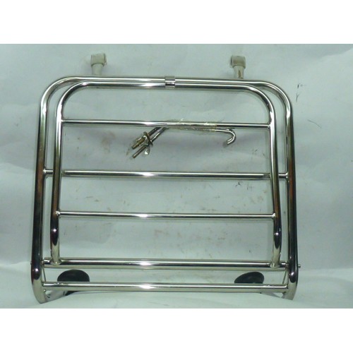 PORTAPACCHI ANTERIORE IN ACCIAO INOX