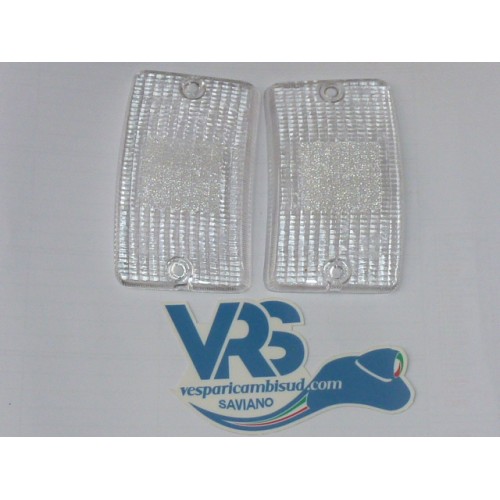 COPPIA TRASPARENTI ANTERIORI PK/XL-RUSCH-FL