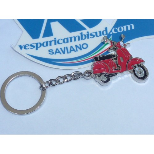 PORTACHIAVI VESPA PX ROSSO