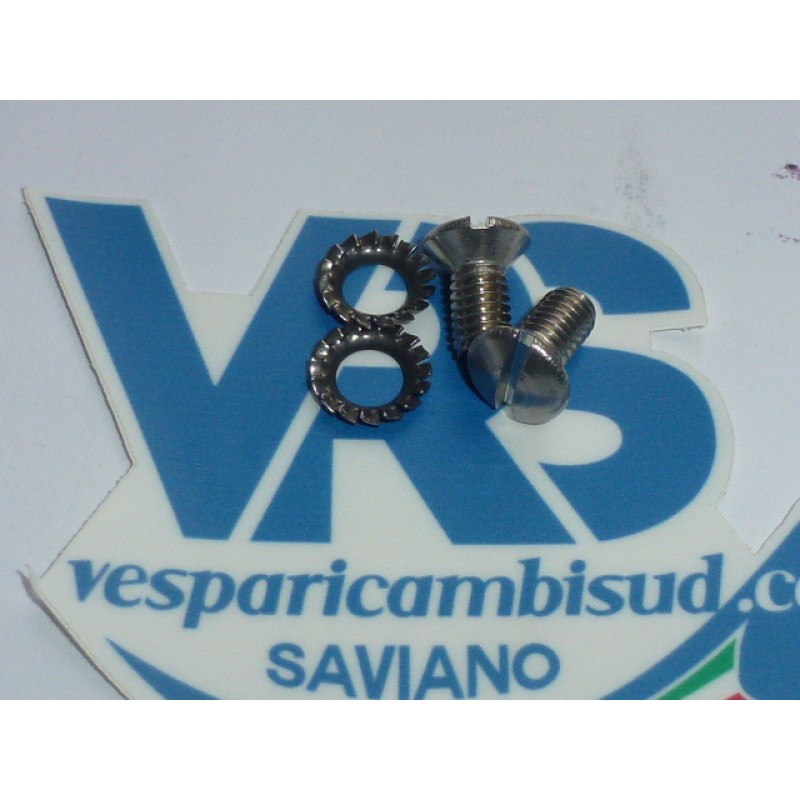 COPPIA VITE FISSAGGIO LEVE COFANI LAMBRETTA LI COPPIA VITE FISSAGGIO LEVE COFANI LAMBRETTA LI
