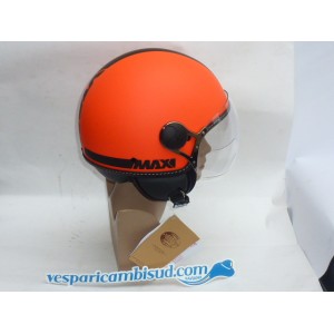 Casco Max Power Arancio opaco-Nero Casco Max Power Arancio opaco-Nero